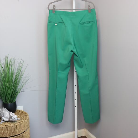 Vintage Jack Nicklaus Tournament Slacks by Hart Schaffner & Marx – Kelly Green - Picture 2 of 8